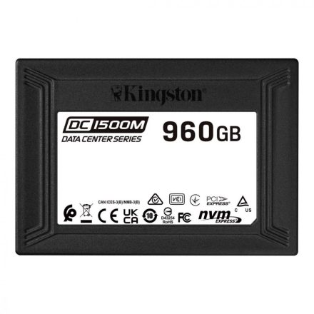Kingston 960GB 2,5" U.2 PCIe DC1500M