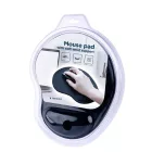 Gembird MP-ERGO-01 Mouse Pad with Wrist Support Black