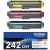 Brother TN242CMY Color pack toner