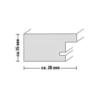 Képkeret HAMA Chalet 15x20cm barna