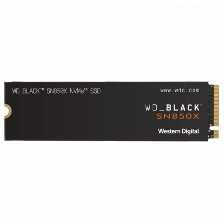 Western Digital 2TB M.2 2280 NVMe SN850X Without Heatsink Black