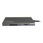 LC Power USB-C Dock Multi-5 Gray