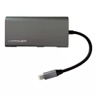 LC Power USB-C Dock Multi-5 Gray