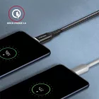 AXAGON BUCM-AM15AB HQ USB-C <> USB-A Cabel 1,5m Black