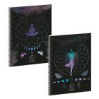 Spirálfüzet vonalas ARS UNA Mystic Constellation A/4 60 lapos