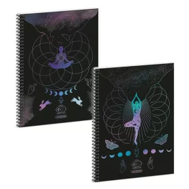   Spirálfüzet vonalas ARS UNA Mystic Constellation A/4 60 lapos