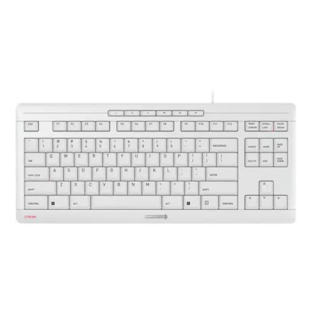Cherry STREAM TKL billentyűzet Pale Grey US