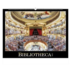 Falinaptár TOPTIMER T096 420x560mm fekvő Bibliotheca 2027