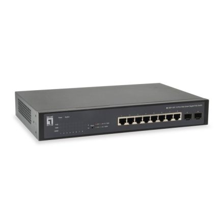 LevelOne GEP-1051 10-Port Web Smart Gigabit PoE Switch