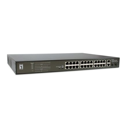 LevelOne FGP-2831 28-Port Fast Ethernet PoE Switch