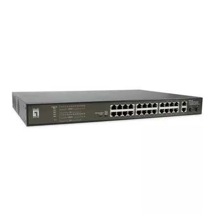 LevelOne FGP-2831 28-Port Fast Ethernet PoE Switch