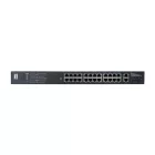 LevelOne GEP-2821 28-Port Gigabit PoE Switch, 24 PoE Outputs