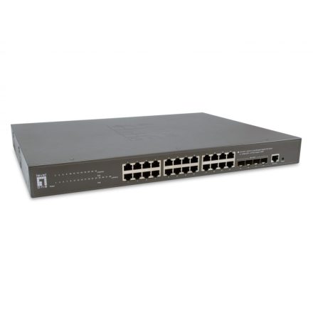 LevelOne GTP-2871 28-Port L3 Lite Managed Gigabit PoE Switch