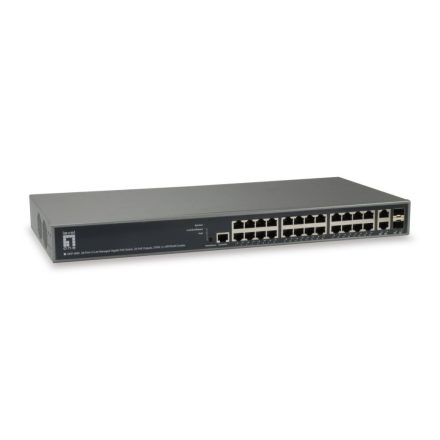 LevelOne GEP-2682 TURING 26-Port L3 Lite Managed Gigabit PoE Switch