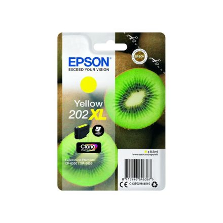 Epson T02H4 (202XL) Yellow tintapatron