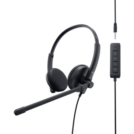 Dell WH1022 Stereo Headset Black