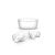 Belkin SoundForm Flow Noise Cancelling Earbuds Headset White