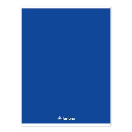 Füzet vonalas FORTUNA Monocolor A/4 32 lapos 81-32 sötétkék