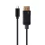 Gembird A-CM-DPM-01 USB-C to DisplayPort-male adapter 4K 60Hz cable 2m Black