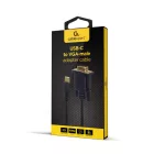 Gembird A-CM-VGAM-01 USB-C to VGA-M adapter 2m Black
