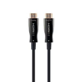   Gembird CCBP-HDMI-AOC-10M-02 Active Optical AOC High speed HDMI cable with Ethernet AOC Premium Series 10m Black