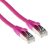 ACT CAT6A U-UTP Patch Cable 1,5m Pink