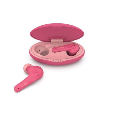 Belkin SoundForm Nano? True Bluetooth HeadsetEarbuds for Kids Pink