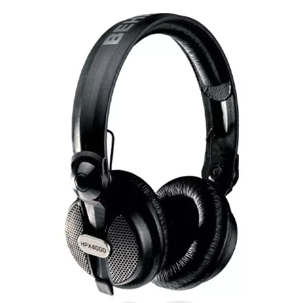 Fejhallgató BEHRINGER HPX4000 3,5mm Jack csatlakozóval fekete
