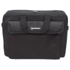 Manhattan London Notebook Computer Briefcase 15.6" Black