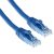 ACT CAT6A U-UTP Patch Cable 2m Blue