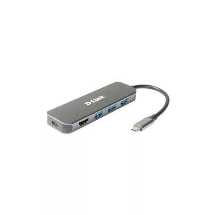 D-Link DUB-2333 USB-C Mini Docking Station with 3xUSB 3.0, USB-C/PD 3.0 and HDMI