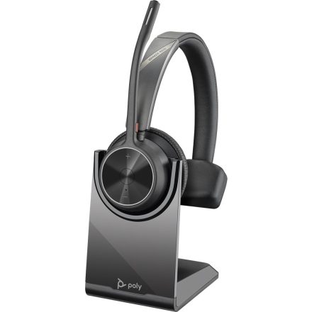 Poly Plantronics Voyager 4320-M Wireless Bluetooth Headset Black