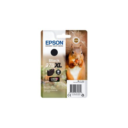 Epson T3791 (378XL) Black tintapatron