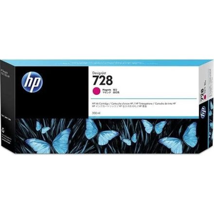 HP F9K16A (728) Magenta tintapatron