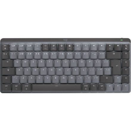 Logitech MX Mechanical Mini for Mac Tactile Quiet Mechanical Wireless Keyboard Space Grey US