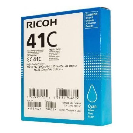 Ricoh SG3110 Cyan tintapatron