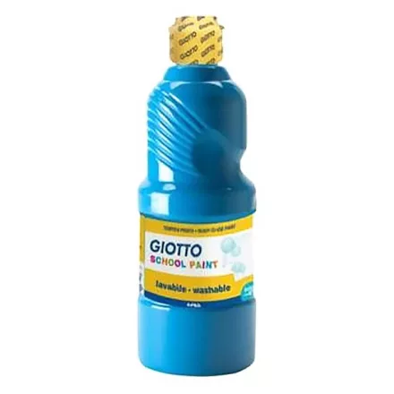Tempera GIOTTO 1 liter cián (cyan)