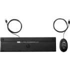 HP 320MK Wired Keyboard and Mouse Black HU