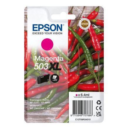 Epson T09R3 (503XL) Magenta tintapatron