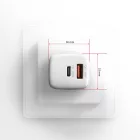 AXAGON ACU-PQ30W PD & QC Wall Charger 30W White
