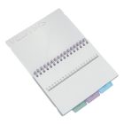 Spirálfüzet vonalas ASTRA PAP A/5 100 lapos perforált színregiszteres Ombre Pasztell