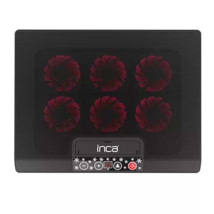 INCA INC-601GMS Gaming Notebook Hűtő Black