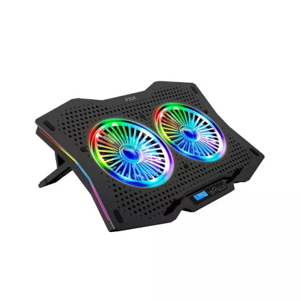 INCA INC-606TGS Gaming Notebook Hűtő Black