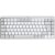 Logitech MX Mechanical Mini for Mac Tactile Quilet Mechanical Wireless Keyboard Pale Grey US