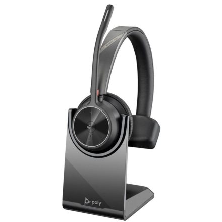 Poly Plantronics Voyager 4310-M UC Bluetooth Headset Black