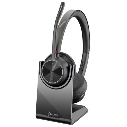 Poly Plantronics Voyager 4320-M UC Bluetooth Headset Black