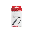 EQuip 4-Port USB 3.0/2.0 Hub USB-C Grey