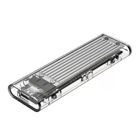   Orico TCM2-C3-SV-BP USB3.1 Type-C M.2 NVMe Enclosure Transparent
