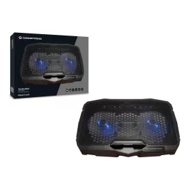   Conceptronic  THANA07B ERGO 2 ventilátoros laptop hűtőpad Black