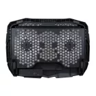Conceptronic  THANA07B ERGO 2 ventilátoros laptop hűtőpad Black